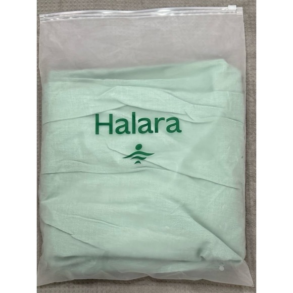 Halara Womens Wide Leg Work Pants Spray Large/Regular - Picture 6 of 9